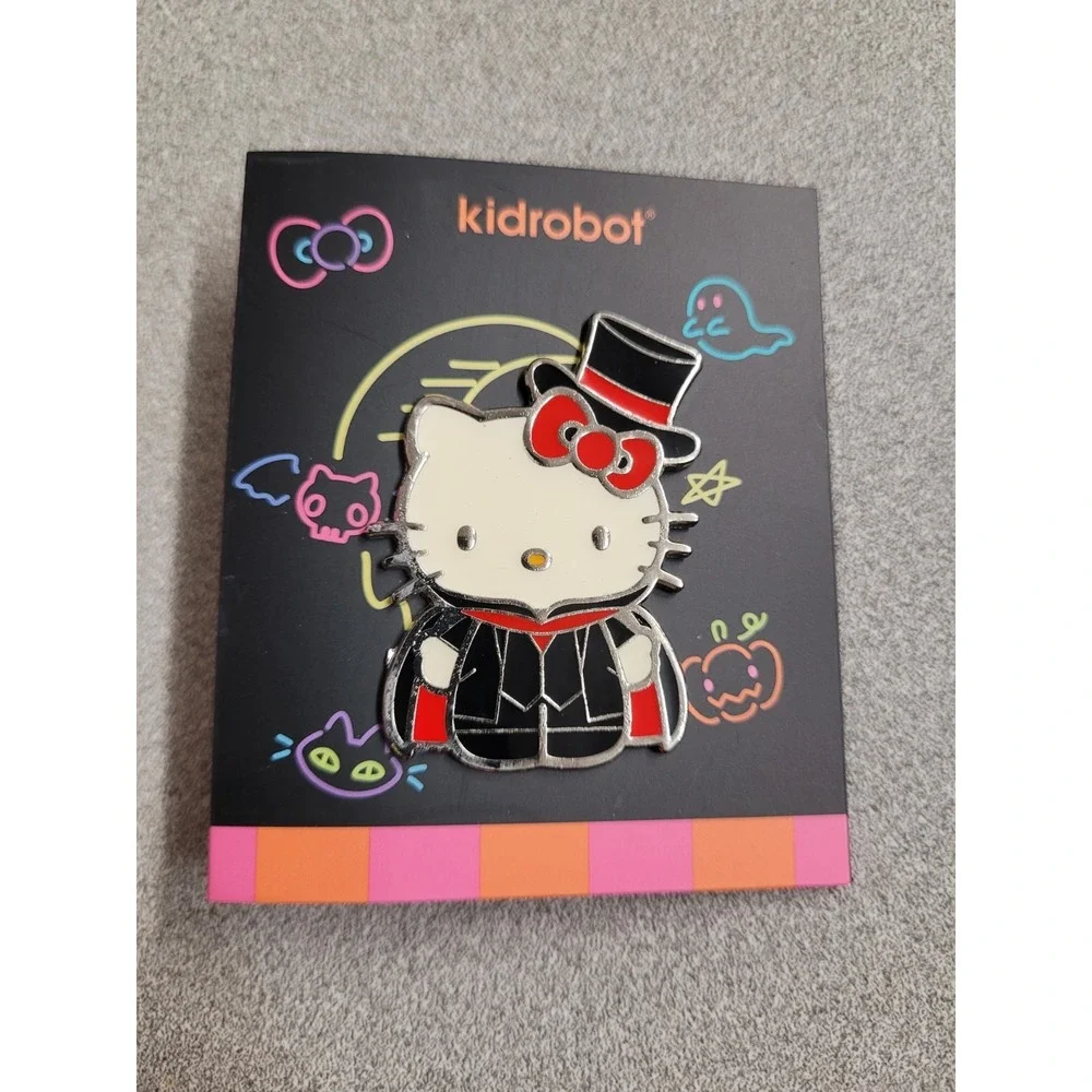 Hello Kitty Halloween enamel pin series Kidrobot 2/24 Vampire